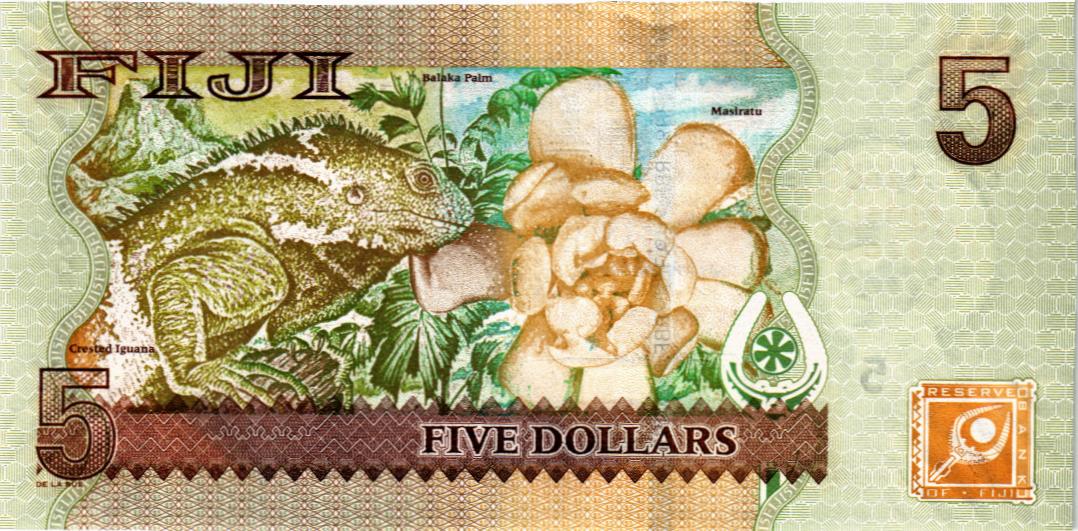 ФИДЖИ 5 ДОЛЛАРОВ мини 2