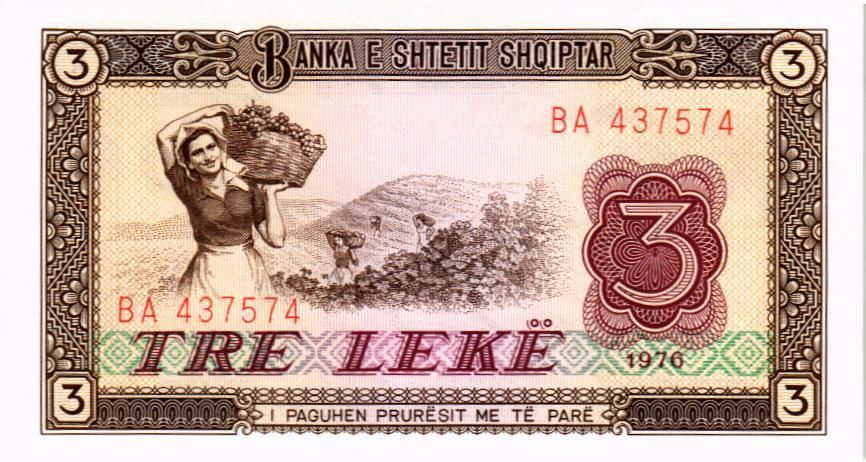 АЛБАНИЯ 3 ЛЕК мини 1