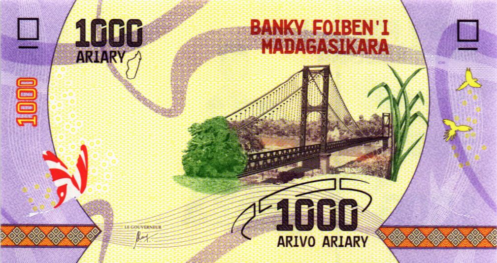 МАДАГАСКАР 1000 АРИАРИ