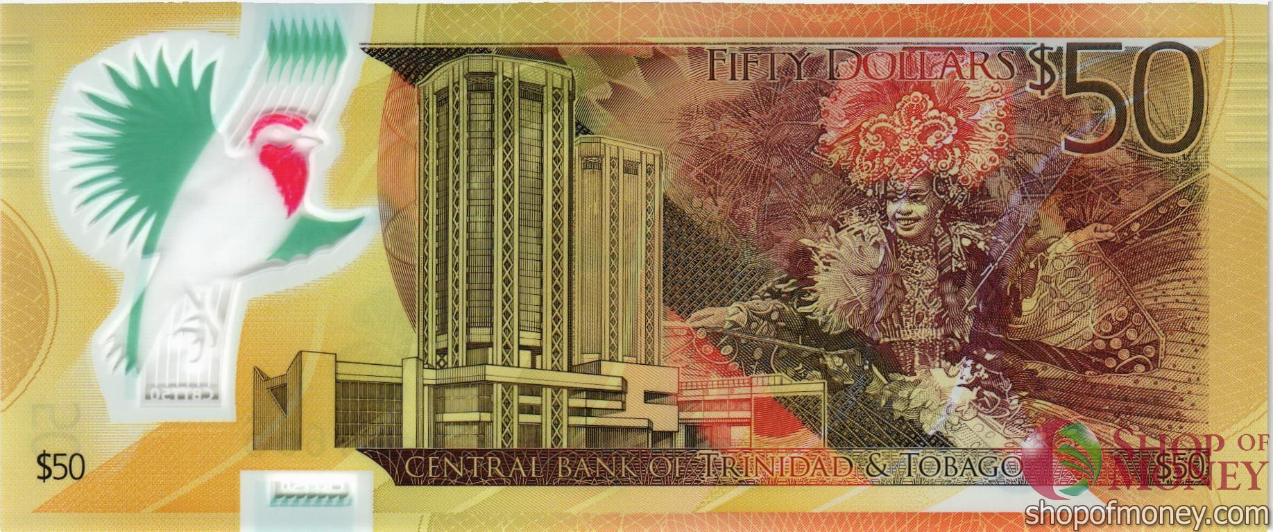 ТРИНИДАД И ТОБАГО 50 ДОЛЛАРОВ мини 2
