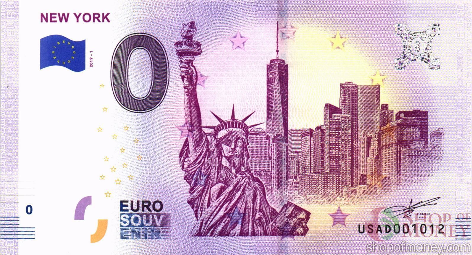 NEW YORK 0 ЕВРО