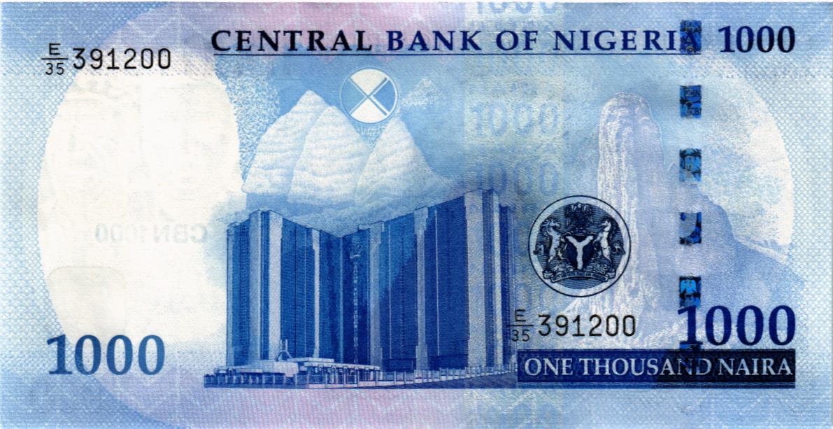 НИГЕРИЯ 1000 НАЙРА мини 2