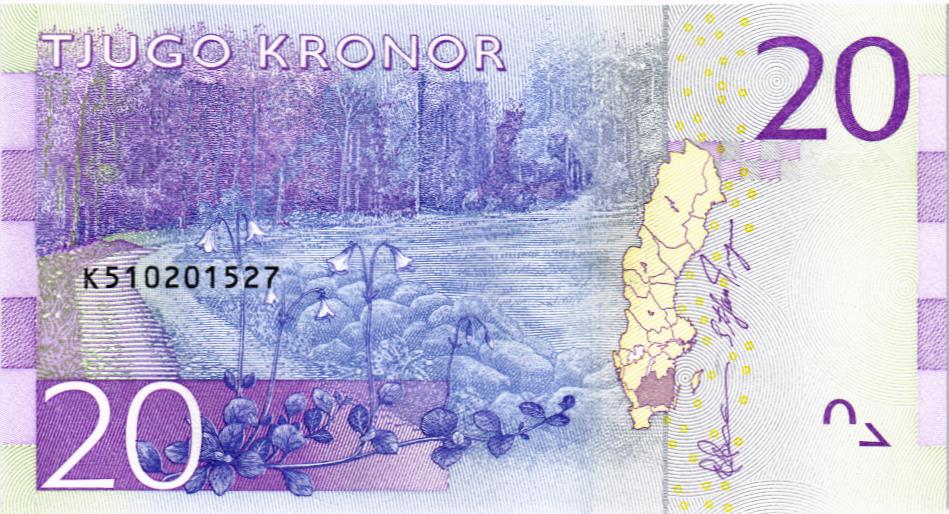 ШВЕЦИЯ 20 КРОН мини 2