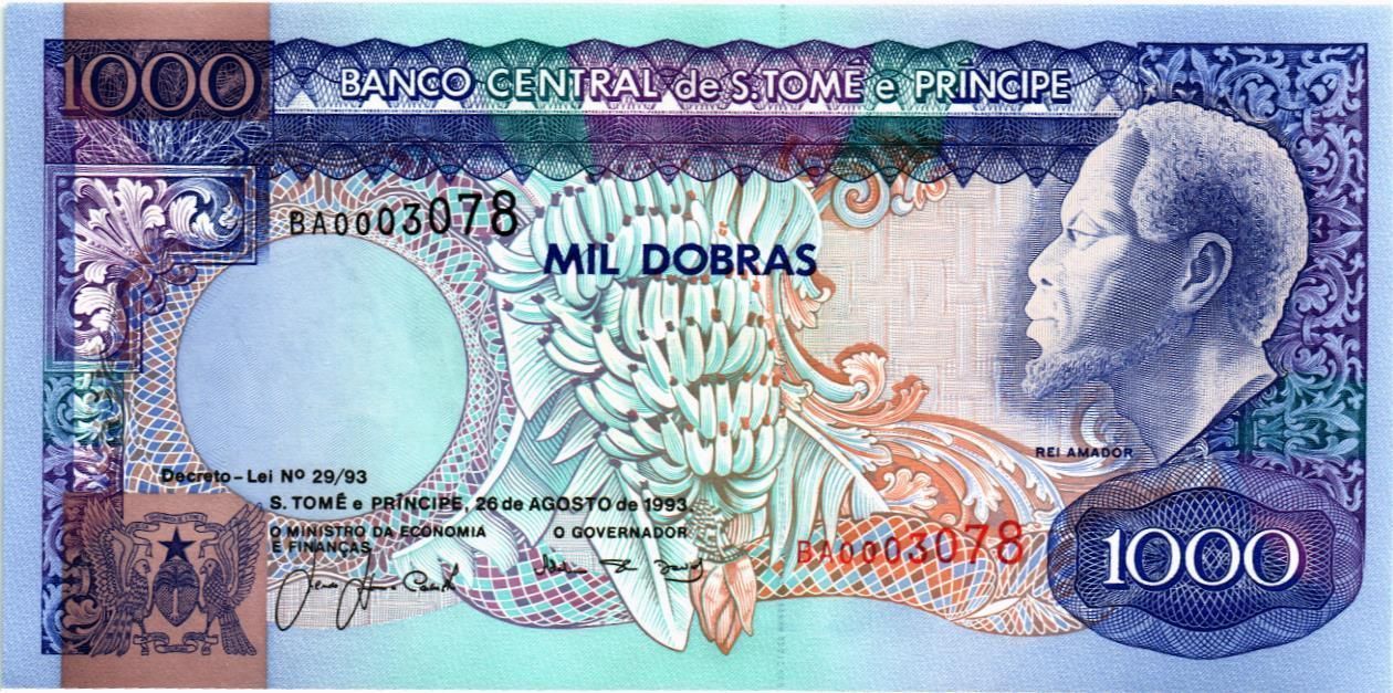 САН-ТОМЕ И ПРИНСИПИ 1000 ДОБР