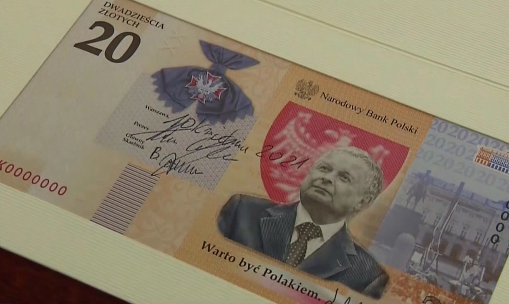 Новые 20 Злотых Польши