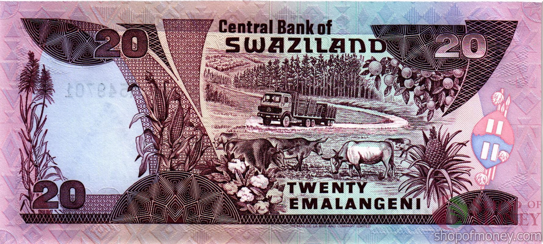 СВАЗИЛЕНД 20 ЭМАЛАНГЕНИ мини 2