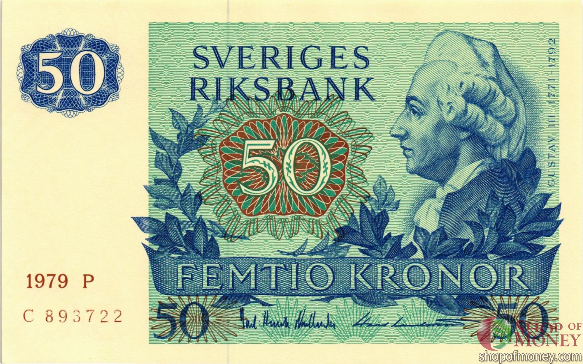 ШВЕЦИЯ 50 КРОН мини 1