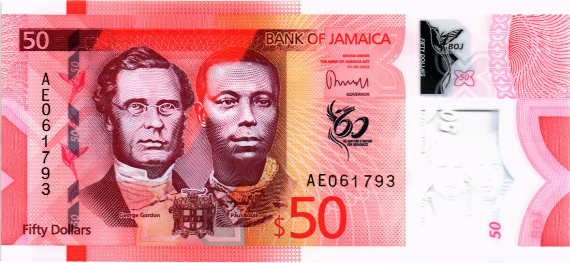 ЯМАЙКА 50 ДОЛЛАРОВ мини 1
