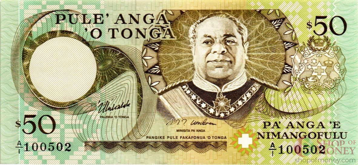 ТОНГА 50 ПААНГА мини 1
