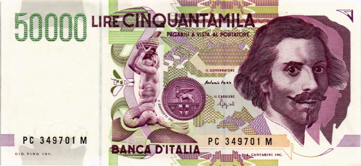 ИТАЛИЯ 50000 ЛИР