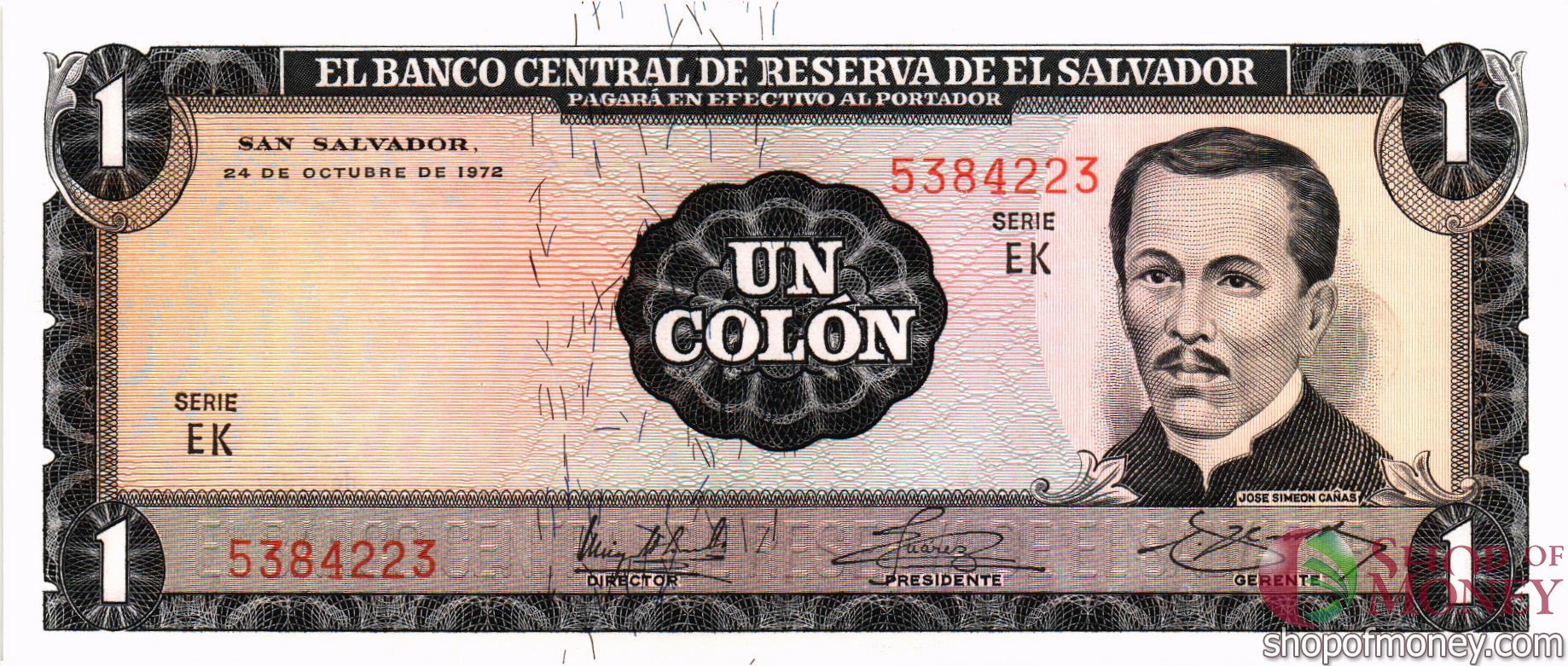 САЛЬВАДОР 1 КОЛОН