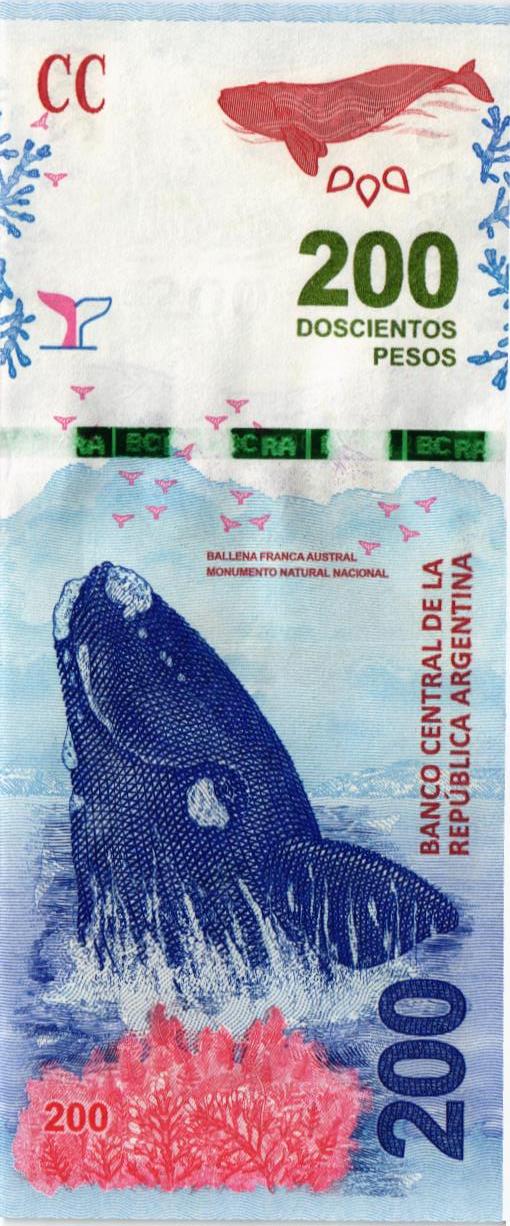АРГЕНТИНА 200 ПЕСО мини 1