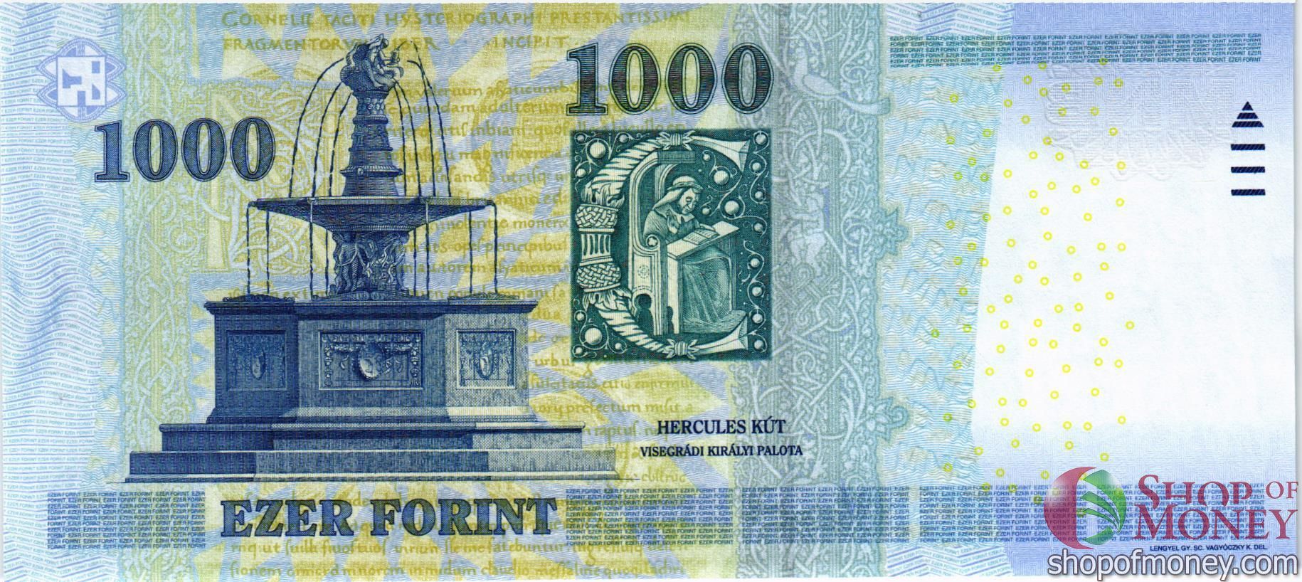 ВЕНГРИЯ 1000 ФОРИНТОВ мини 2