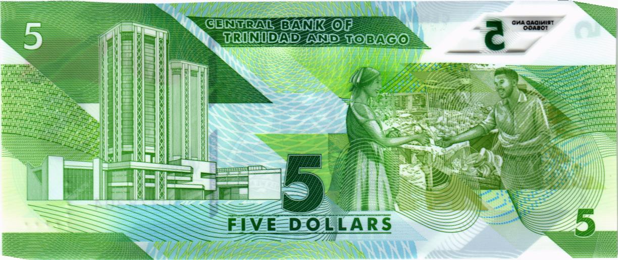 ТРИНИДАД И ТОБАГО 5 ДОЛЛАРОВ мини 2