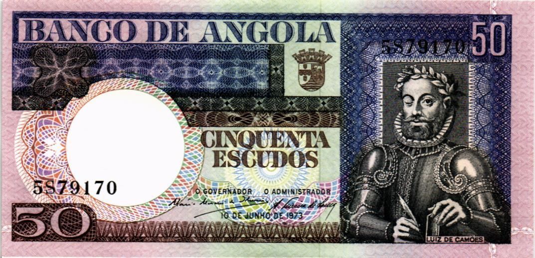 АНГОЛА 50 ЭСКУДОС мини 1