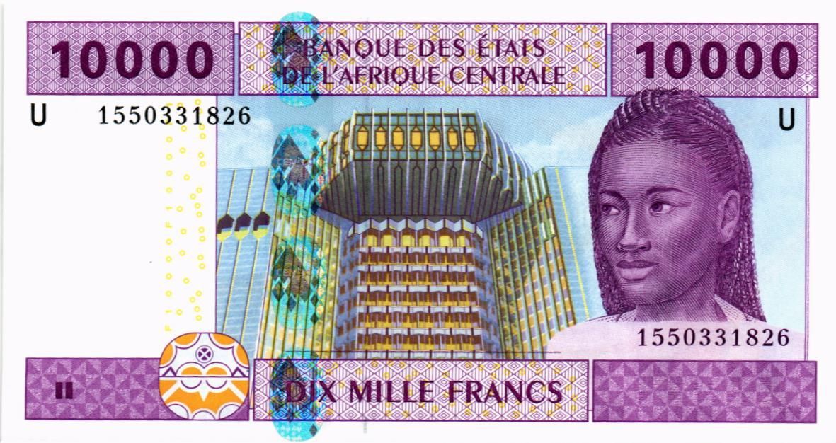 CAS - КАМЕРУН 10000 ФРАНКОВ (U)
