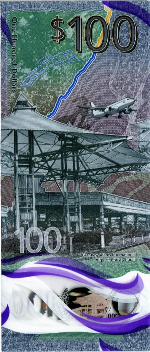 БАРБАДОС 100 ДОЛЛАРОВ мини 2