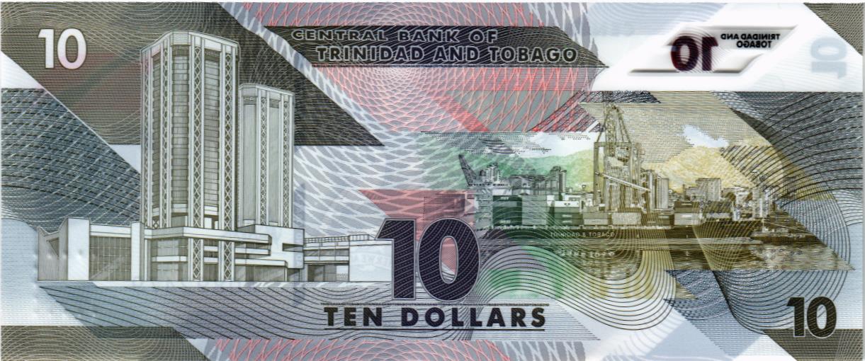 ТРИНИДАД И ТОБАГО 10 ДОЛЛАРОВ мини 2