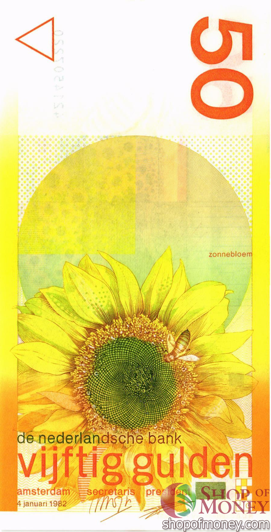 НИДЕРЛАНДЫ 50 ГУЛЬДЕНОВ мини 1