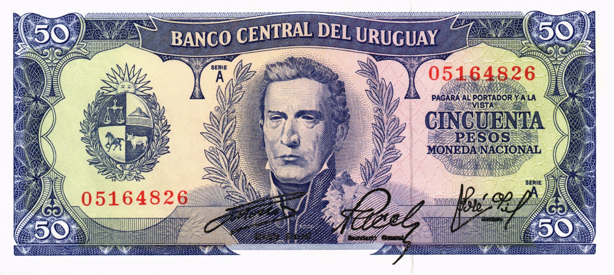УРУГВАЙ 50 ПЕСО