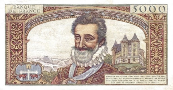 валюта в Париже в 20 веке