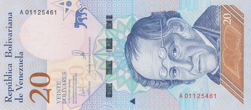 какие деньги в обращении в Каракасе