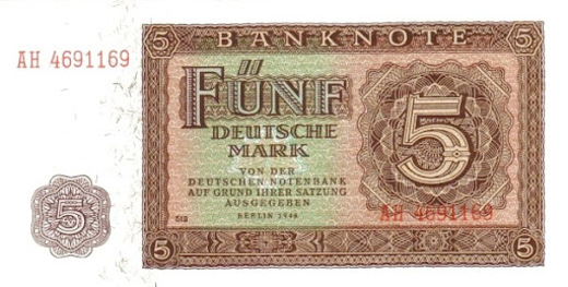 какие дензнаки были в Германской республике