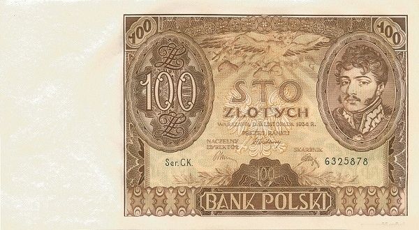 бона 100 PLN кто изображен