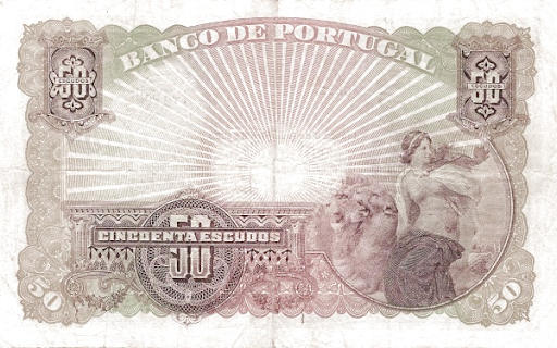 изображение на купюрах португальцев