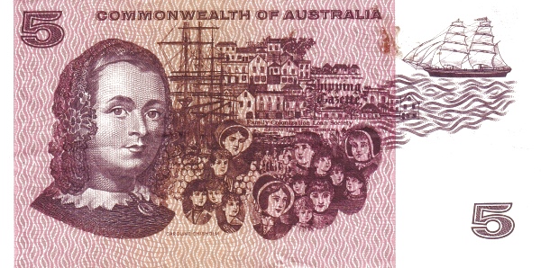 пятифунтовый реверс Австралии