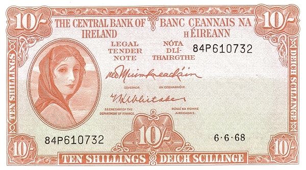 история ирландских банкнот