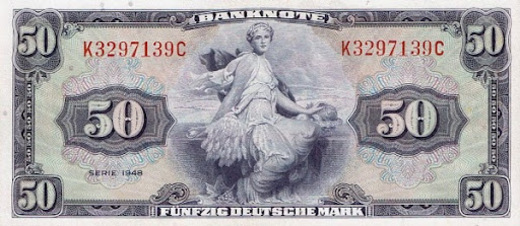 50 дойчмарк аверс