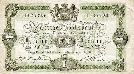 валюта Швеции фото