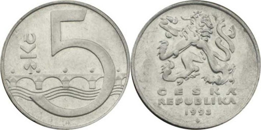5 CZK