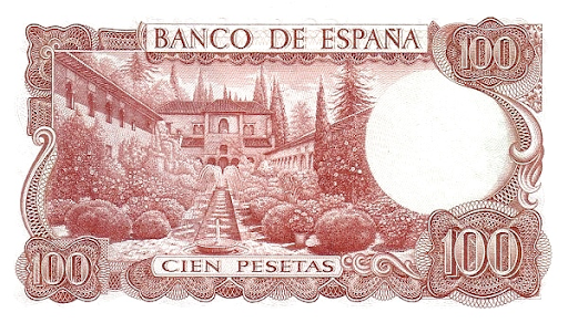 аверс 100 песет