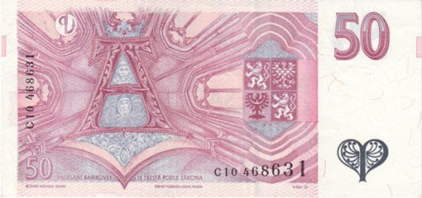 чешская крона обозначение