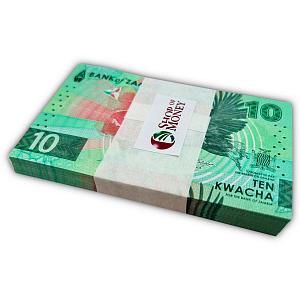 ЗАМБИЯ 10 КВАЧА (100 БАНКНОТ) 1