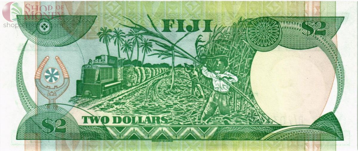 ФИДЖИ 2 ДОЛЛАРА 2