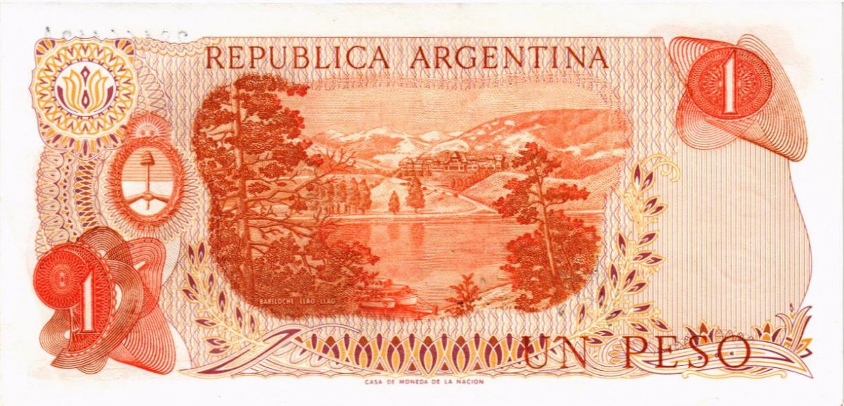 АРГЕНТИНА 1 ПЕСО 2