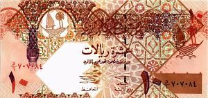 КАТАР 10 РИАЛ 1