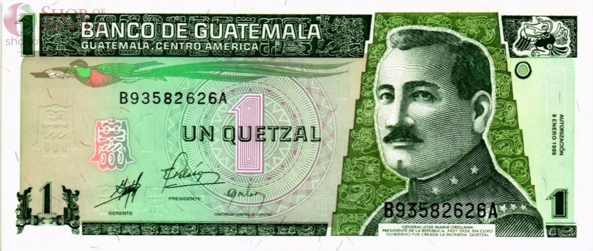ГВАТЕМАЛА 1 КЕТСАЛЬ 1