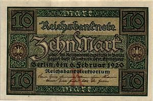 ГЕРМАНИЯ 10 МАРОК 1