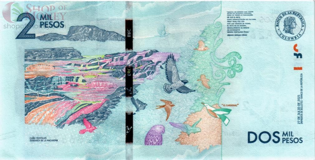 КОЛУМБИЯ 2000 ПЕСО 2