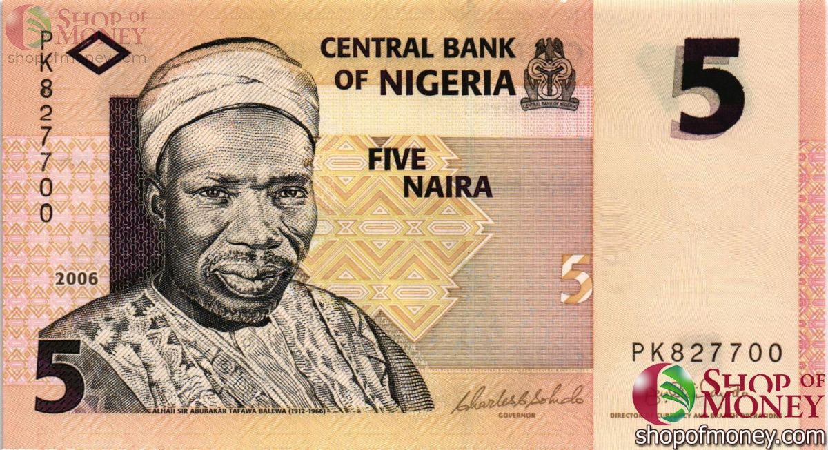 НИГЕРИЯ 5 НАЙРА 1