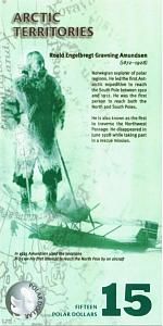 АРКТИЧЕСКИЕ ТЕРРИТОРИИ 15 ДОЛЛАРОВ (ОБРАЗЕЦ) 2