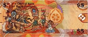 БАГАМСКИЕ ОСТРОВА 5 ДОЛЛАРОВ 2