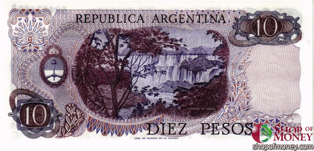 АРГЕНТИНА 10 ПЕСО 2