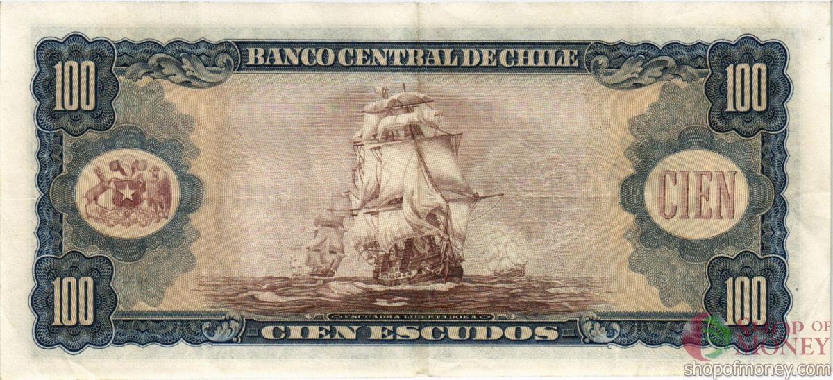 ЧИЛИ 100 ЭСКУДО 2