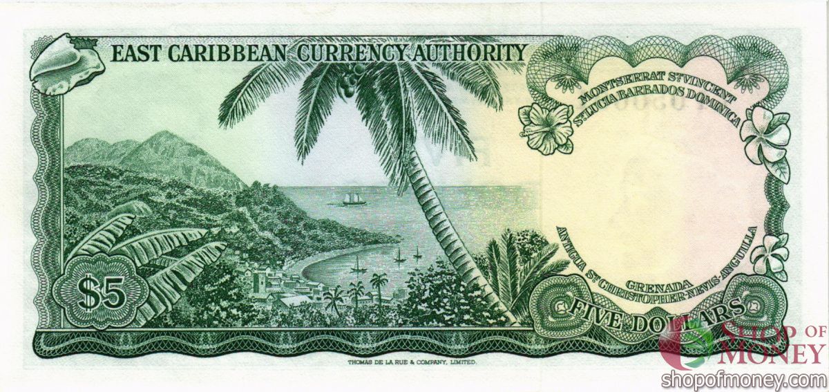 ВОСТОЧНЫЕ КАРИБЫ 5 ДОЛЛАРОВ 2
