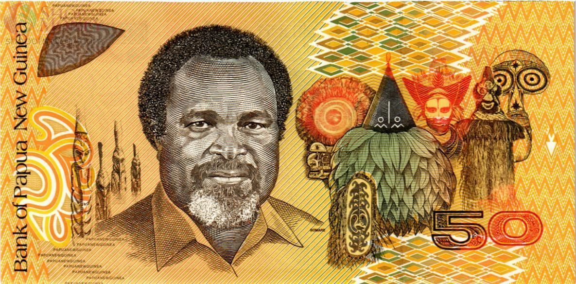 ПАПУА-НОВАЯ ГВИНЕЯ 50 КИНА 2